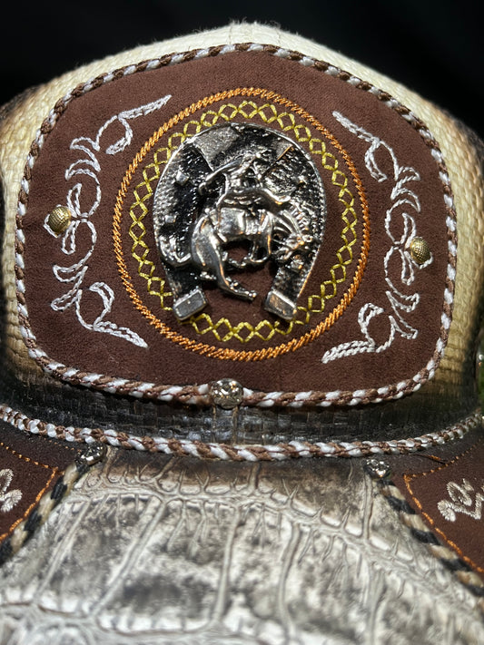 The Silver Outlaw Rider Cap