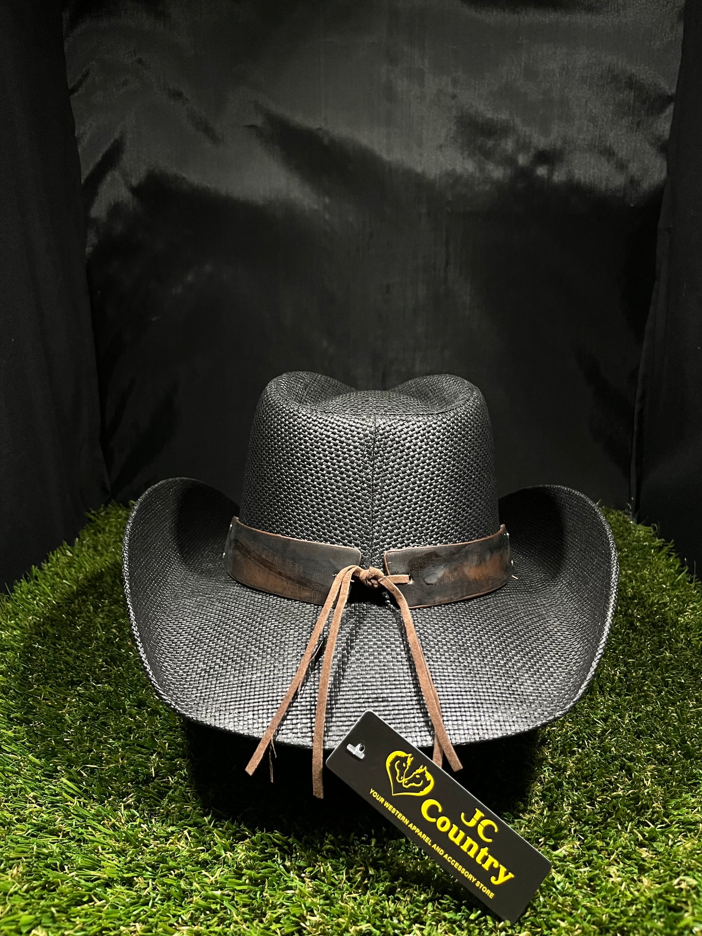 Black Cowboy Cowgirl Longhorn Bullet Bull Band unisex Hat