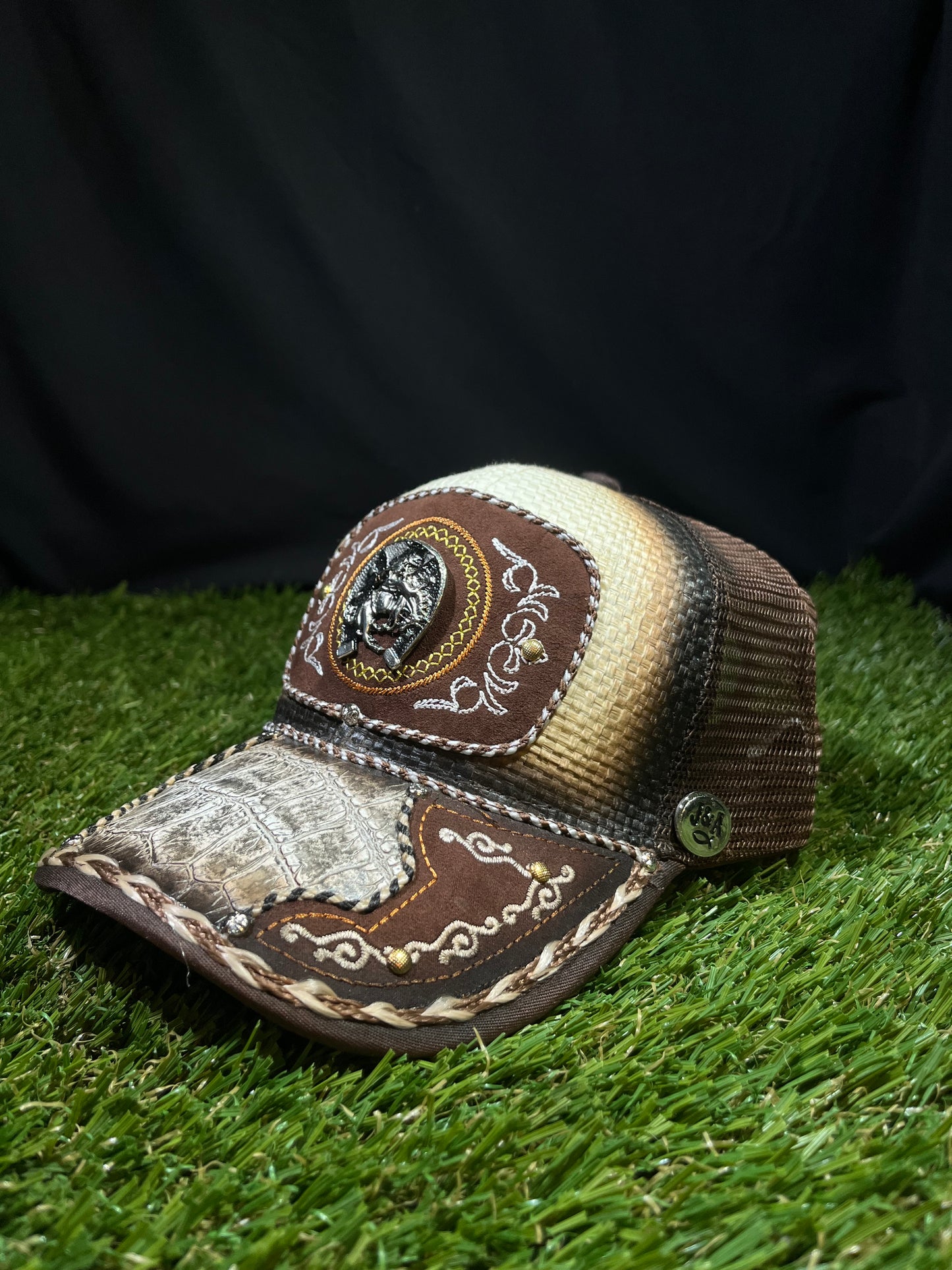 The Silver Outlaw Rider Cap