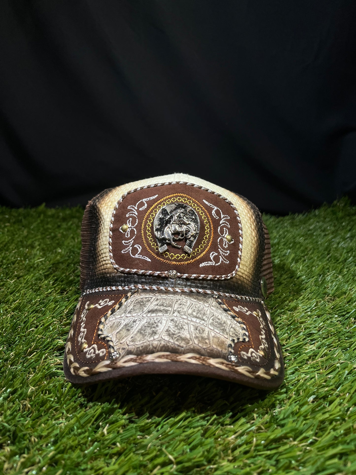 The Silver Outlaw Rider Cap