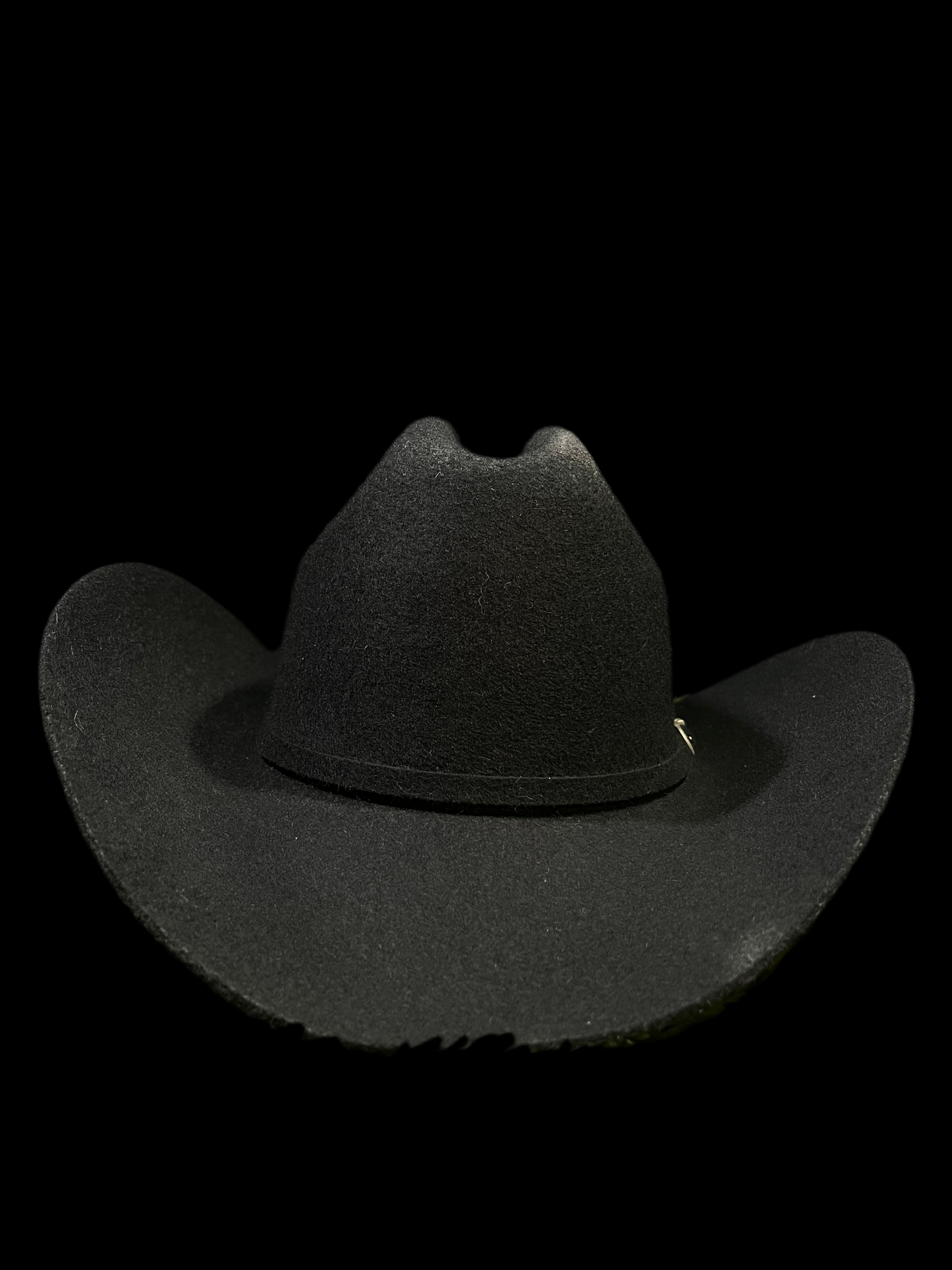 Classic Felt Cowboy Cowgirl Hat- Black
