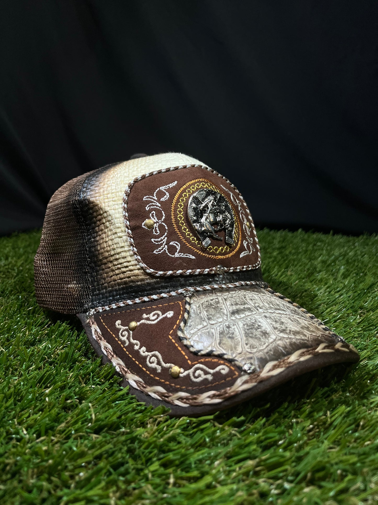 The Silver Outlaw Rider Cap