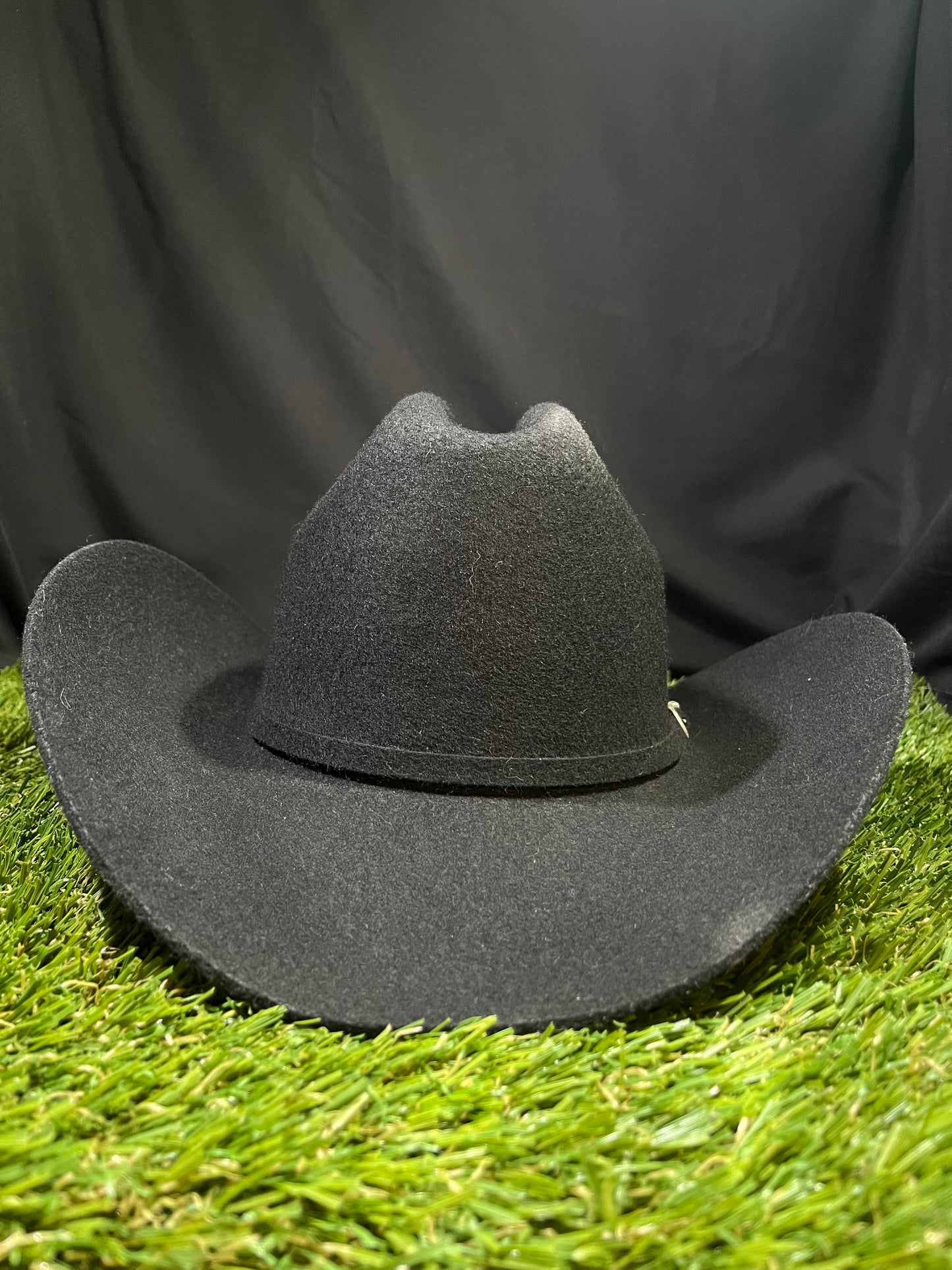 Classic Felt Cowboy Cowgirl Hat- Black