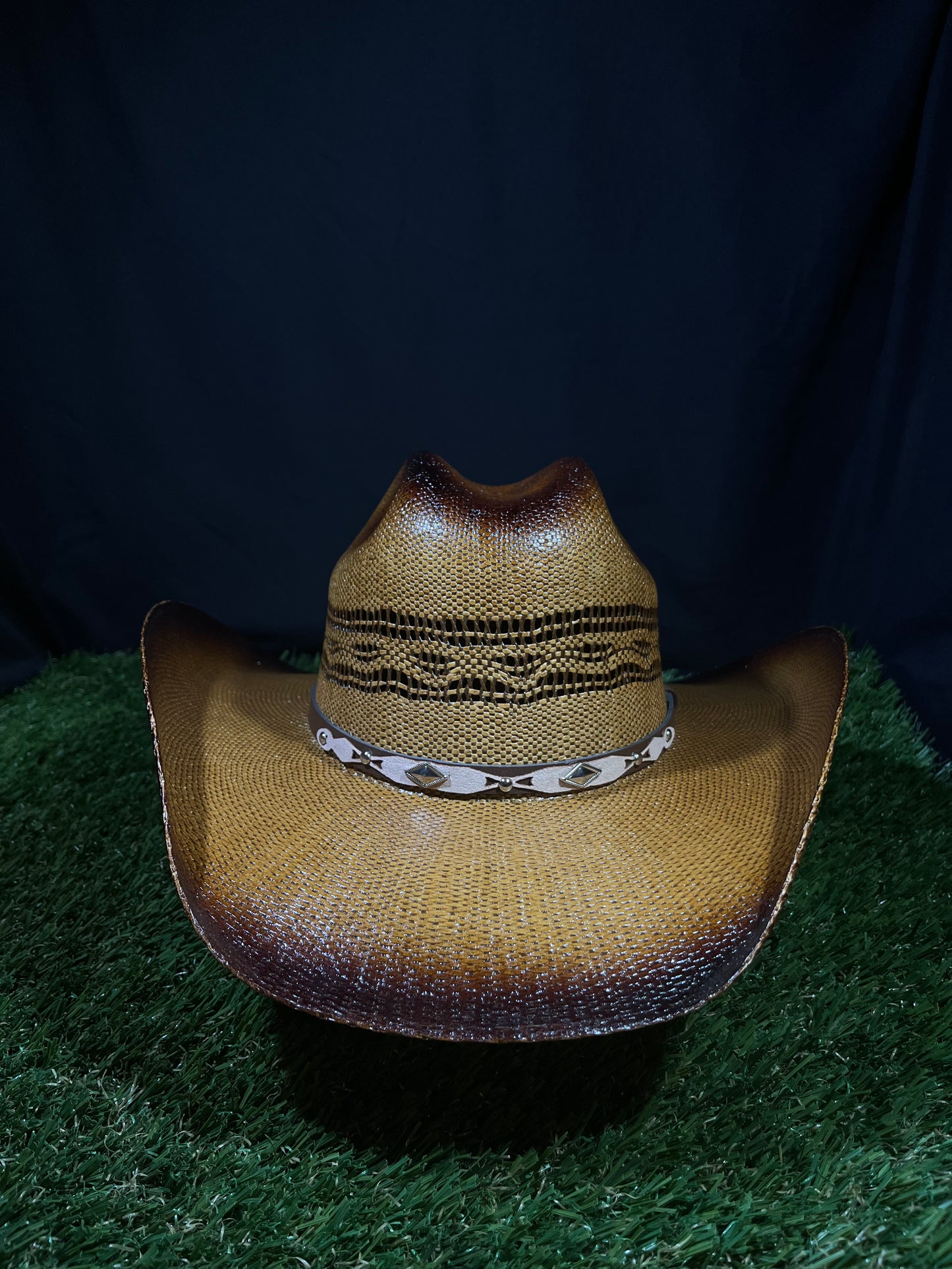 Premium Brown Bangora Cowboy/Cowgirl Hat – Bull-Hide Style | Correa Hats unisex
