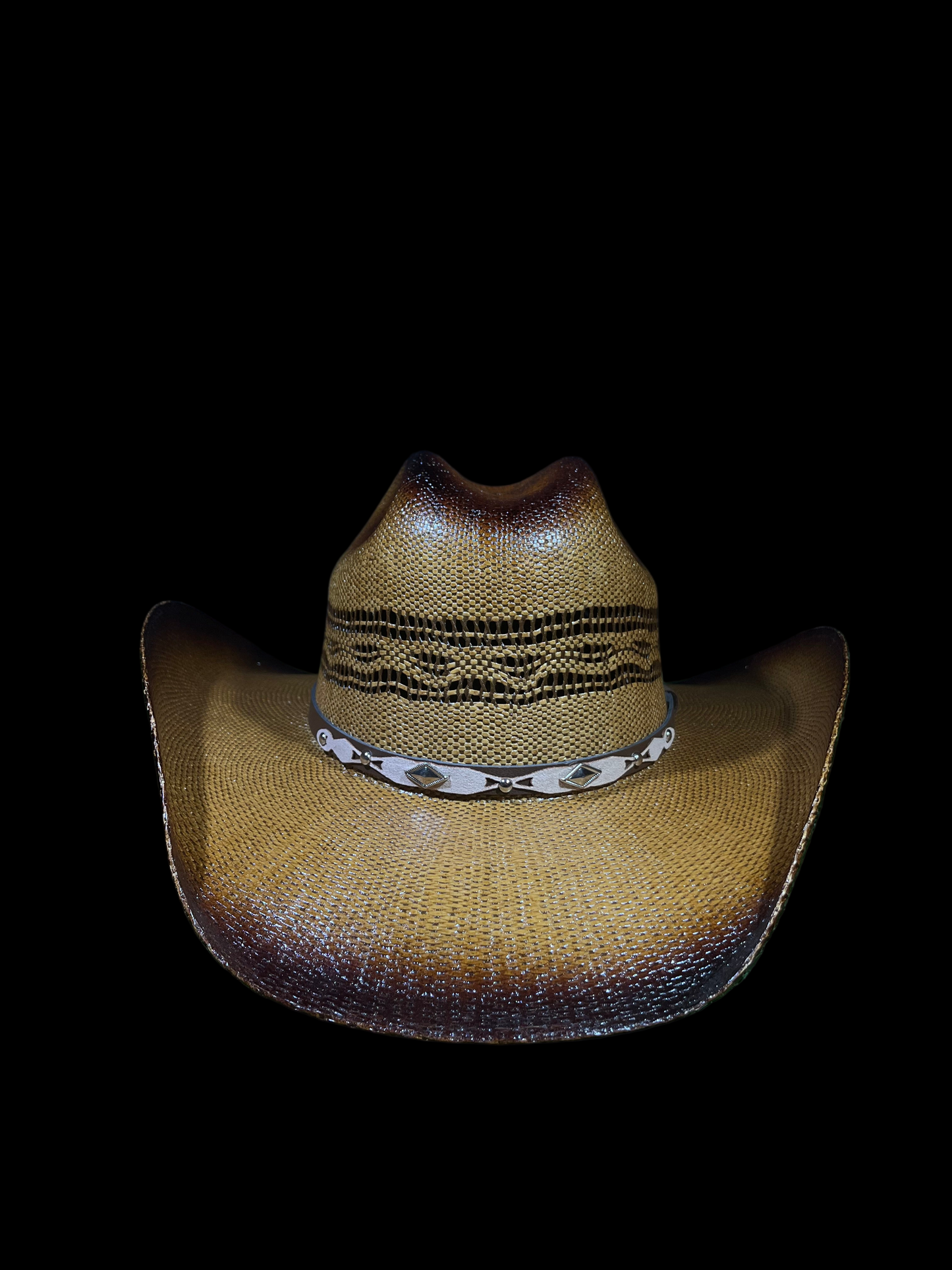 Premium Brown Bangora Cowboy/Cowgirl Hat – Bull-Hide Style | Correa Hats unisex