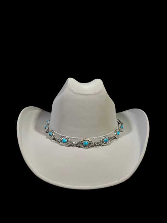 Ivory Evil Eye Protection Hat