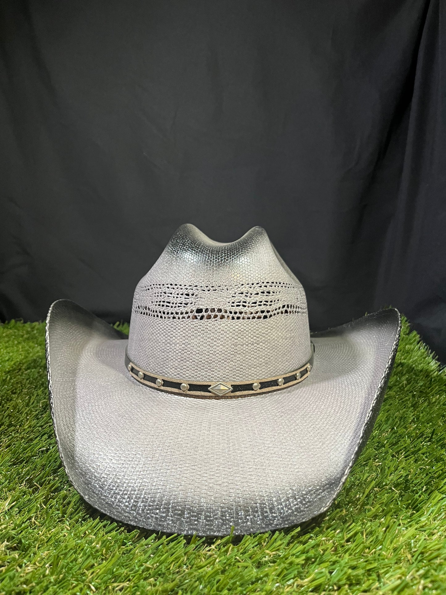 Premium Light Grey Bangora Cowboy/Cowgirl Hat – Bull-Hide Style | Correa Hats