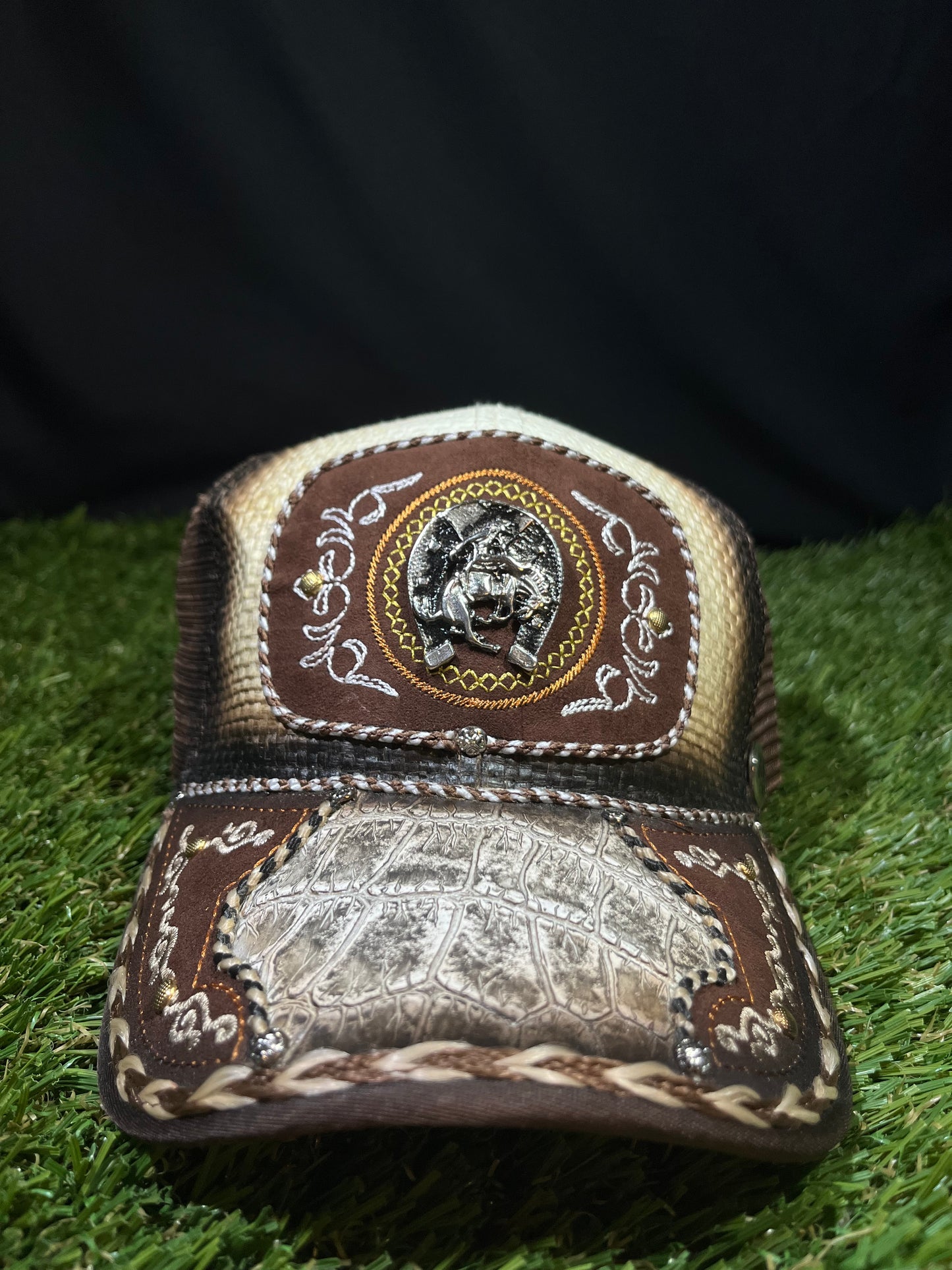The Silver Outlaw Rider Cap