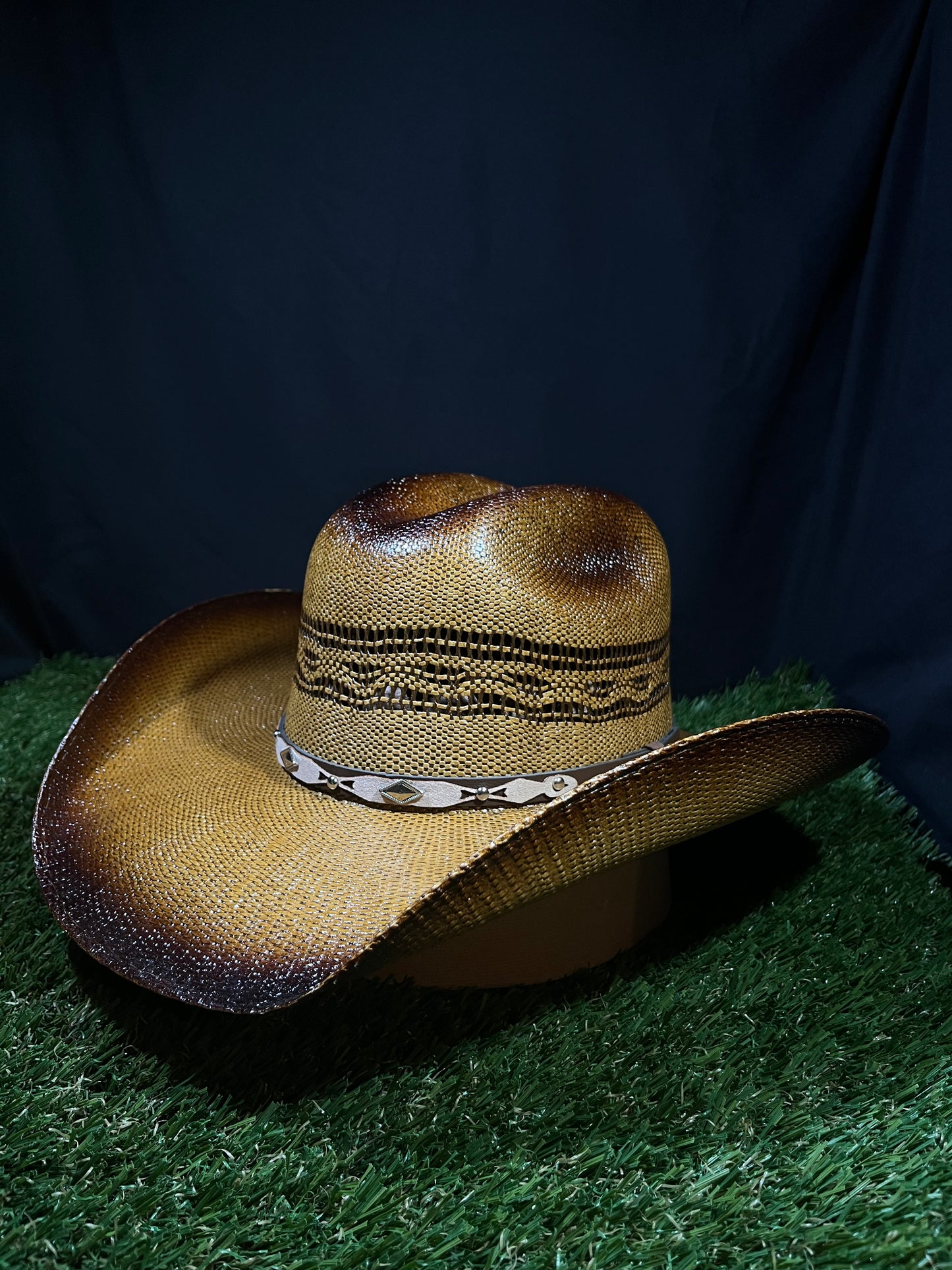 Premium Brown Bangora Cowboy/Cowgirl Hat – Bull-Hide Style | Correa Hats unisex