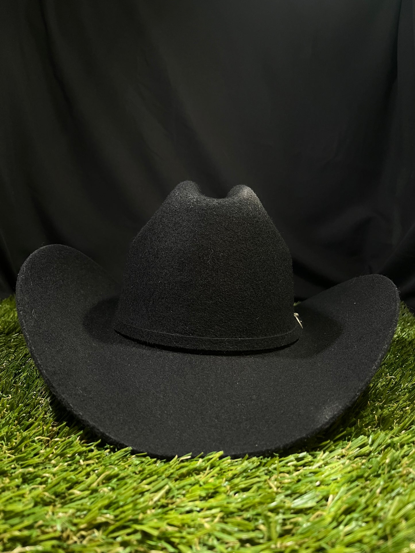 Classic Felt Cowboy Cowgirl Hat- Black