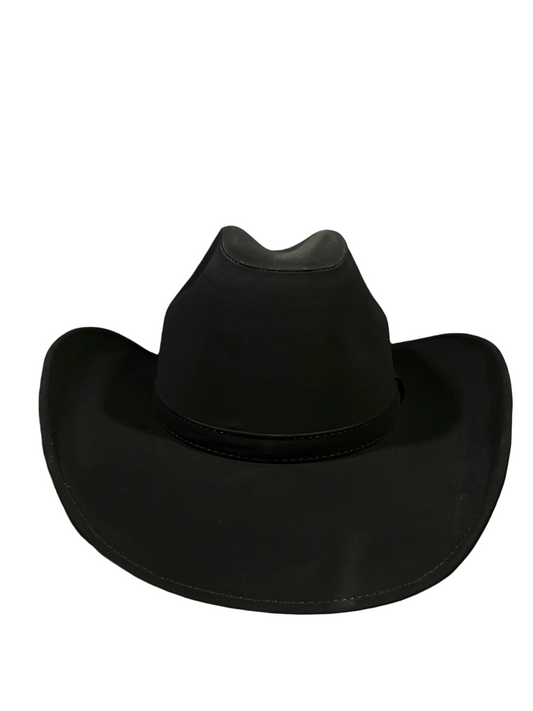 Black “Classic Modern Cowboy” Hat – Premium Quality, Bold Modern Western Fit
