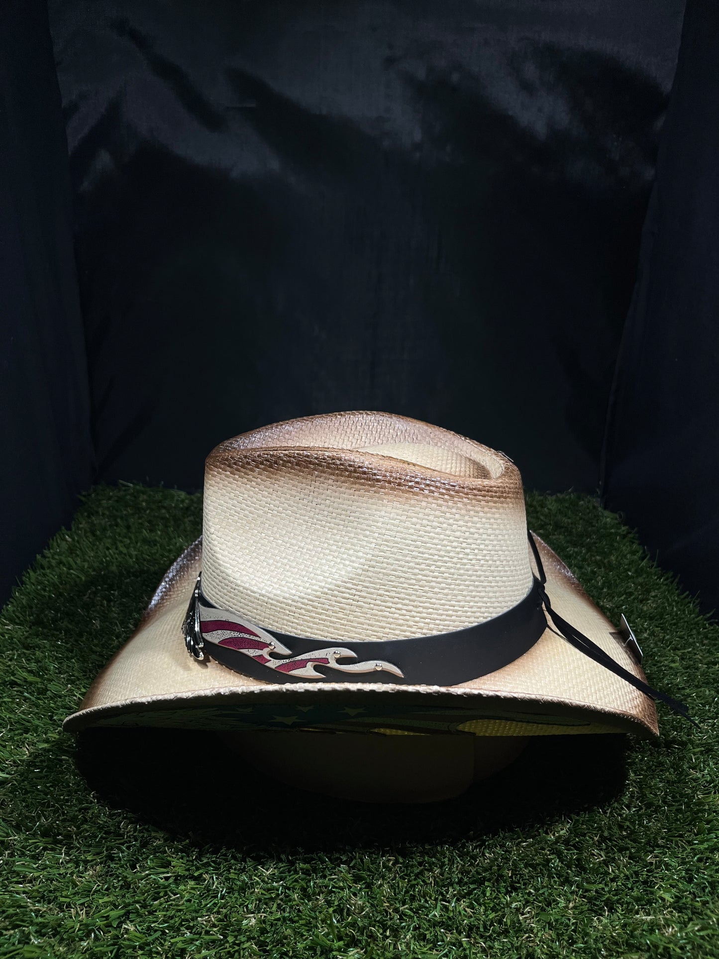 USA Western Eagle Under-brim Cowboy Hat